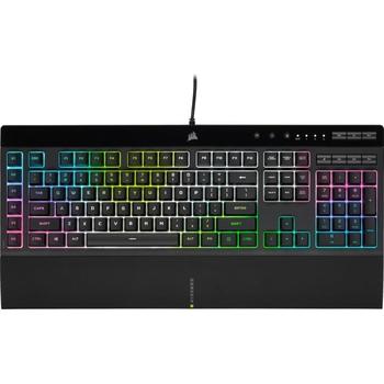 CORSAIR herní klávesnice K55 RGB PRO XT, US
