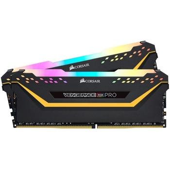 CORSAIR Vengeance RGB PRO black TUF 32GB, DDR4, DIMM, 3200Mhz, 2x16GB, XMP, CL16