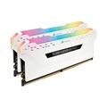CORSAIR Vengeance RGB PRO white 16GB, DDR4, DIMM, 3200Mhz, 2x8GB, XMP, CL16