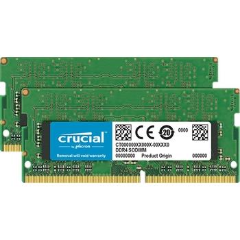 Paměť do notebooku CRUCIAL SO-DIMM 16GB DDR4-2400 MHz CL17 DRx8, 2x8GB