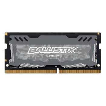 Paměť do notebooku CRUCIAL 16GB DDR4 2400MHz SO-DIMM Crucial Ballistix Sport LT, šedý (gray)