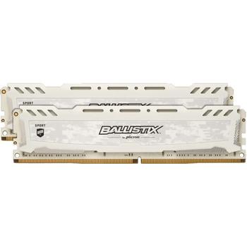 CRU BLS2K16G4D32AESC Crucial Ballistix Sport LT White 32GB (2x16GB) DDR4 3200MHz CL16 Unbuffered DIM