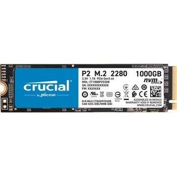 Crucial P2 1TB M.2 NVMe 2400/1800MB/s