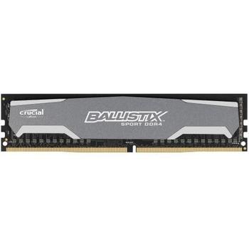 CRUCIAL 8GB=2x4GB Ballistix Sport DDR4 2400MHz PC4-19200 CL16 1.2V Single Ranked x8