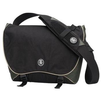 CRUMPLER Very-Busy-Man - brašna na notebook 17", černo-šedá (black-grey), 38x28x8cm
