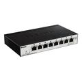 D-Link DGS-1100-08P Smart switch 8xGb PoE+ fanless