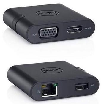 Dell adaptér USB na HDMI/VGA/USB/Ethernet