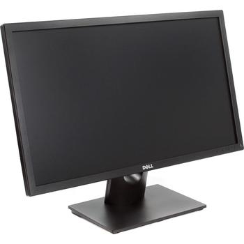 23" LED monitor DELL E2417H, černý (black)