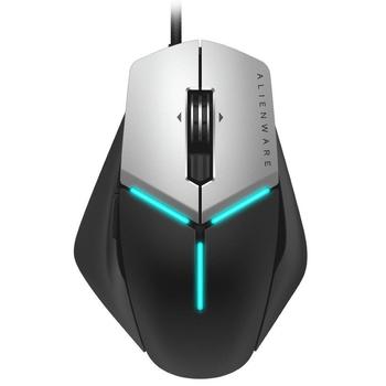 Myš DELL Alienware Advanced Gaming Mouse AW558, černo-stříbrný (black/silver)