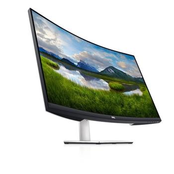 31,5" prohnutý LED monitor DELL S3221QSA, černo-stříbrný (black/silver)