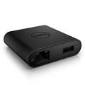 Adaptér DELL USB-C na HDMI/VGA/Ethernet/USB 3.0