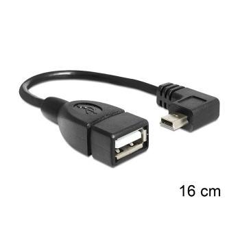  DELOCK  OTG kabel USB mini samec > USB 2.0-A samice