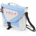 foto: DICOTA  Messenger Bag Blue Sky, modro/bílá ( blue/white), brašna na notebook, do velikosti 16"