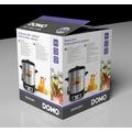 Zavařovací hrnec nerez - plastový kohout - DOMO DO42323PC, 2000W