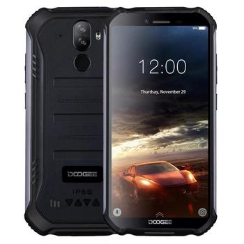 Doogee S40 - Black   5,5" IPS/ Dual SIM/ 3GB RAM/ 32GB/ LTE/ IP69K/ Android 9