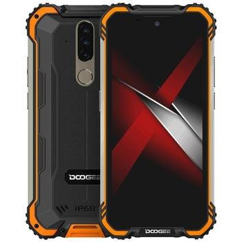 Mobilní telefon DOOGEE S58 Pro, oranžový (orange)