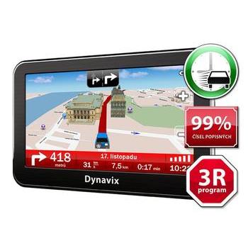 GPS navigace do auta DYNAVIX Nano Evropa 3R TMC