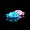 E-Blue Myš MOOD, optická, 3tl., 1 kolečko, drátová (USB), stříbrná, 2400DPI, 7 barev podsvícení, e-b
