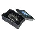 E-Blue Myš MOOD, optická, 3tl., 1 kolečko, drátová (USB), stříbrná, 2400DPI, 7 barev podsvícení, e-b