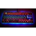 Mechanická klávesnice E-BLUE Mazer K727, hnědý přepínač, bílá (white)