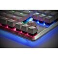 Mechanická klávesnice E-BLUE Mazer K727, hnědý přepínač, bílá (white)