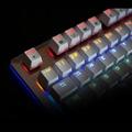 Mechanická klávesnice E-BLUE Mazer K727, hnědý přepínač, bílá (white)