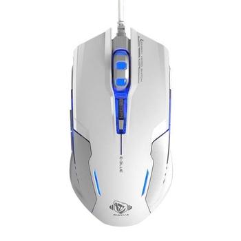 Herní myš E-BLUE  Auroza G, bílá (white)