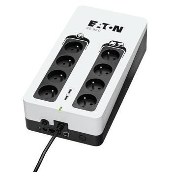 Eaton 3S 850 FR, UPS 850VA / 510W, 8 zásuvek (4 zálohované), USB, 2x USB charge