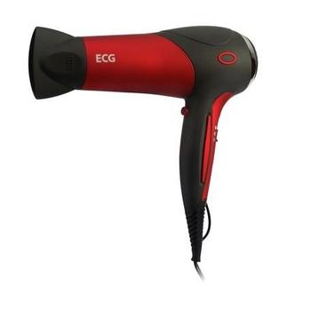 Fén ECG VV 112, černá/červená (black/red)