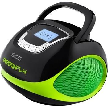 Mikrosystém ECG R 500 U Dragonfly, černo-zelený