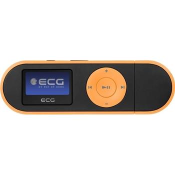MP3 přehrávač ECG PMP 20 4GB, černo-oranžová