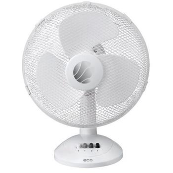 Stolní ventilátor ECG FT 30a, bílý (white)