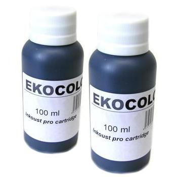 Refilltank (samostatný inkoust) EKOCOLOR ECCA 0318-C, azurový (cyan), 200ml