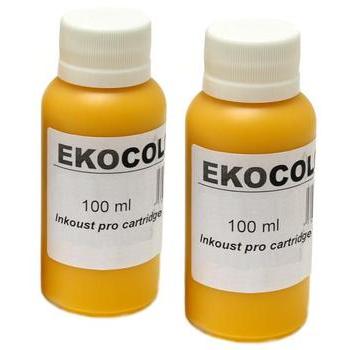 Refilltank (samostatný inkoust) EKOCOLOR ECCA 0518-Y, žlutý (yellow), 200ml