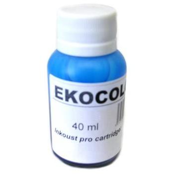 Refilltank (samostatný inkoust) EKOCOLOR ECCA 0319-C, azurový (cyan), 40ml