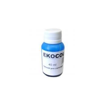 Refillkit EKOCOLOR ECCA 062-PC, foto azurový (photo cyan), 40ml