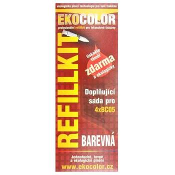 Refillkit EKOCOLOR ECCA 221-D, barevný (color), 3x20ml