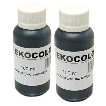 Refilltank (samostatný inkoust) EKOCOLOR ECCA 017-B, černý (black), 200ml