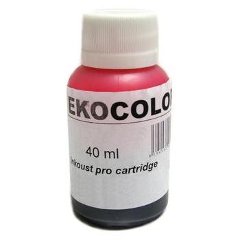 Refilltank (samostatný inkoust) EKOCOLOR ECCA 0413-M, purpurový (magenta), 40ml