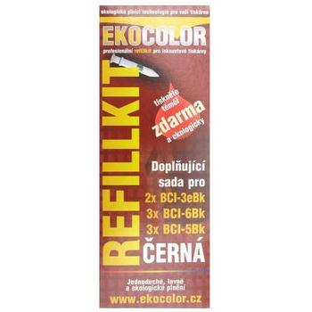 Refillkit EKOCOLOR ECCA 212-B, černý (black), 2x20ml