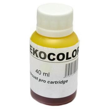 Refilltank (samostatný inkoust) EKOCOLOR ECCA 0516-Y, žlutý (yellow), 40ml