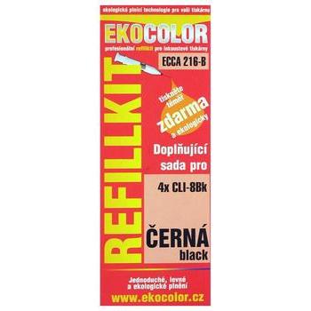 Refillkit EKOCOLOR ECCA 216-B, černý (black), 2x20ml