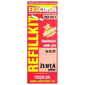 Refillkit EKOCOLOR ECCA 252-Y žlutý (yellow)