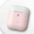 Elago Airpods 2 Silicone Duo Case - Pink/ White, Blue