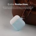 Elago Airpods 2 Silicone Duo Hang Case - Blue/ Pink, White