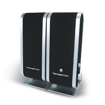 Reproduktory EMGETON iXSOUND6, černo-stříbrné (black-silver)