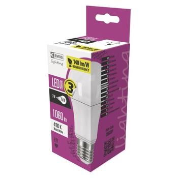 EMOS LED ŽÁROVKA CLASSIC A60 7,5W(75W) 1060lm E27 NW