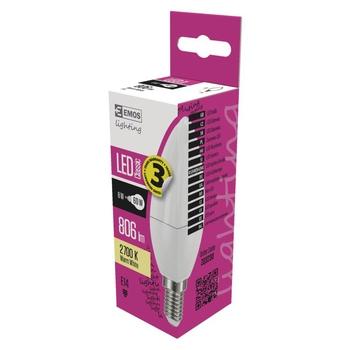 LED žárovka EMOS CLASSIC CANDLE 8W(60W)