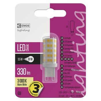 LED žárovka EMOS CLASSIC JC 3,5W(30W)