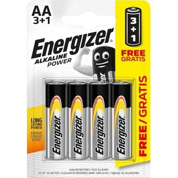Baterie ENERGIZER Alkalina Power AA/R06, Blistr, 4ks